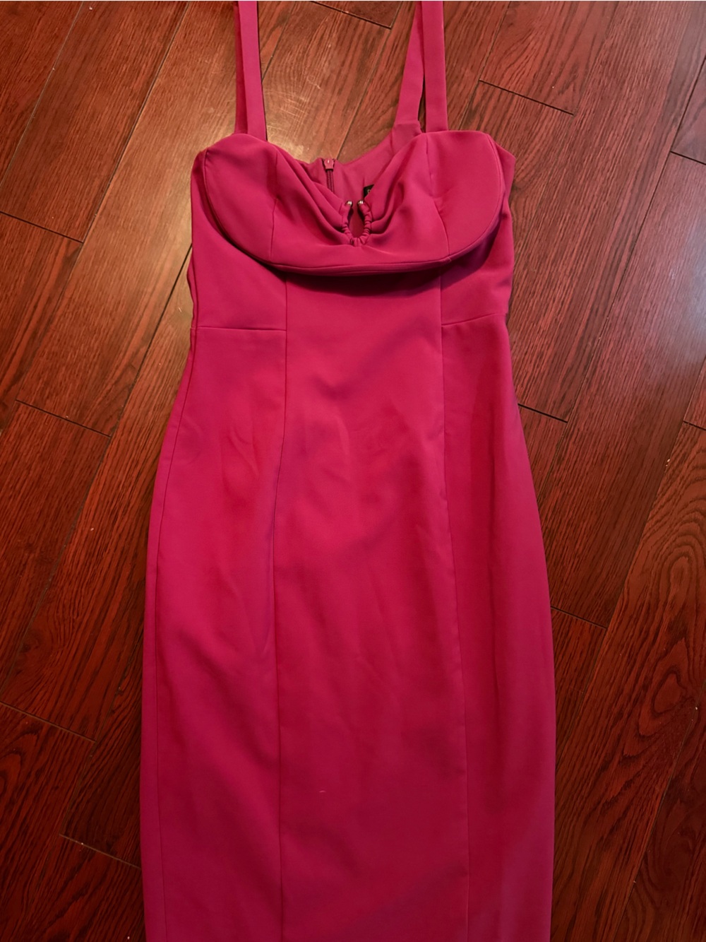 Dynamite Hot Pink Fitted Pencil Dress Skirt